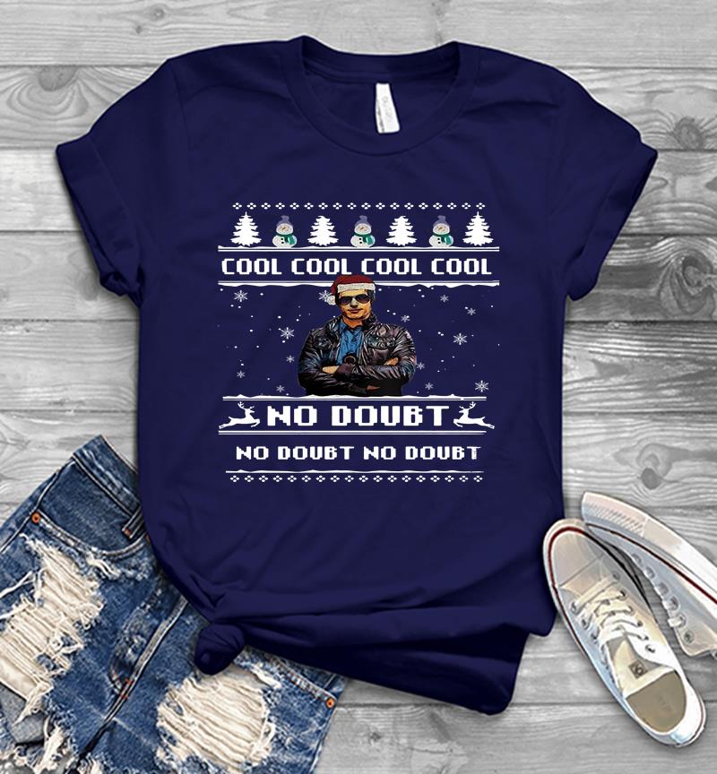 Inktee Store - Brooklyn 99 Cool Cool Cool Cool No Doubt No Doubt No Doubt Christmas Mens T-Shirt Image