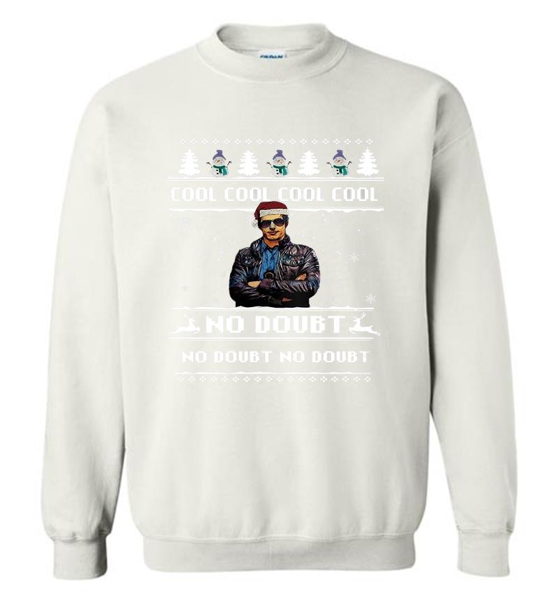 Inktee Store - Brooklyn 99 Cool Cool Cool Cool No Doubt No Doubt No Doubt Christmas Sweatshirt Image