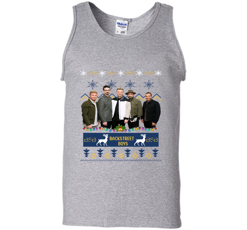 Inktee Store - Bsb Backstreet Boys Christmas Mens Tank Top Image