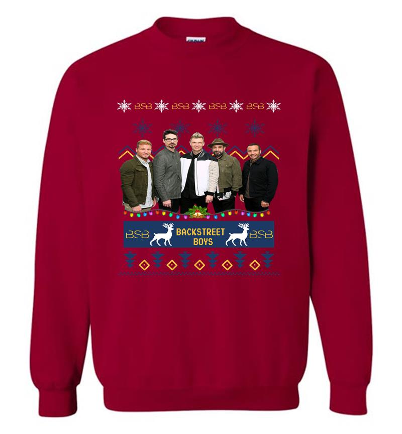 Inktee Store - Bsb Backstreet Boys Christmas Sweatshirt Image