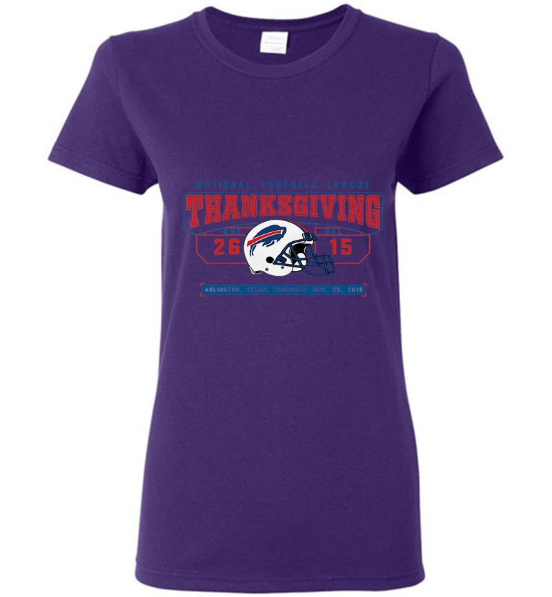 Inktee Store - Buffalo Bills Nfl Thanksgiving Womens T-Shirt Image