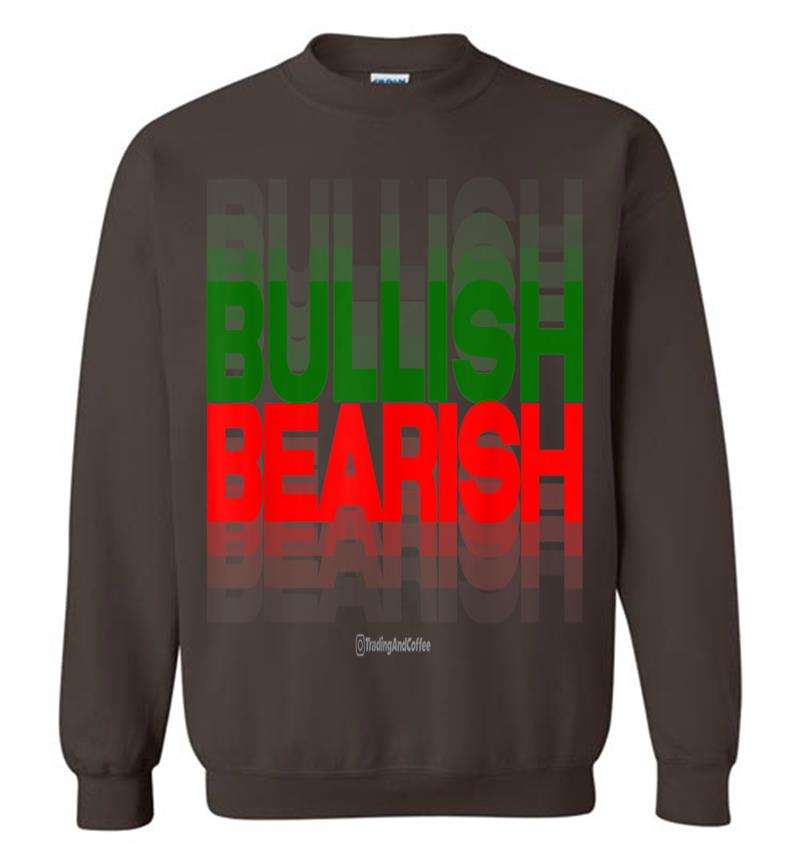 Inktee Store - Bullish And Bearish Sweatshirt Image