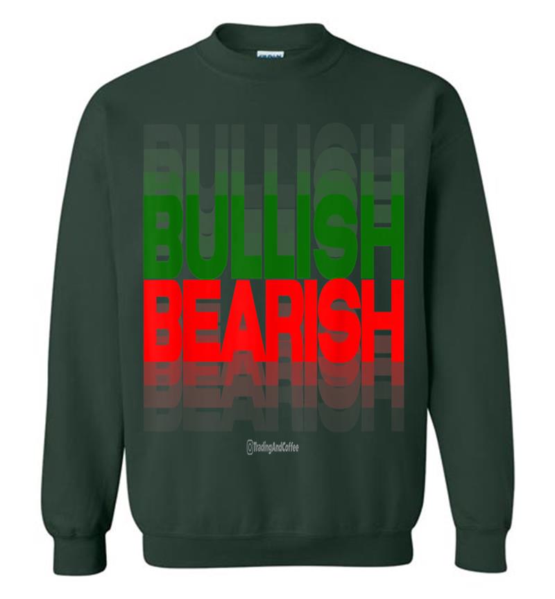 Inktee Store - Bullish And Bearish Sweatshirt Image