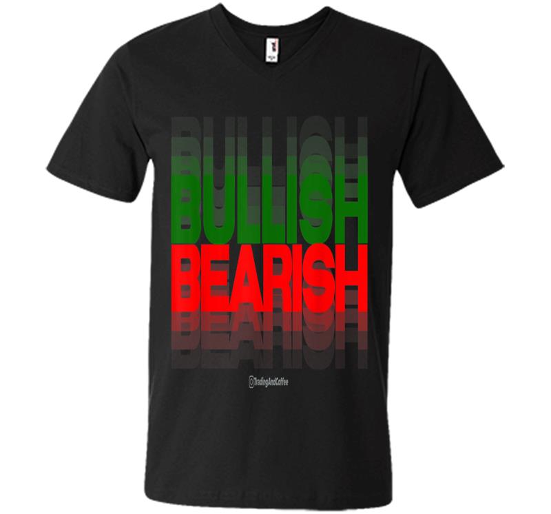 Bullish And Bearish V-neck T-shirt