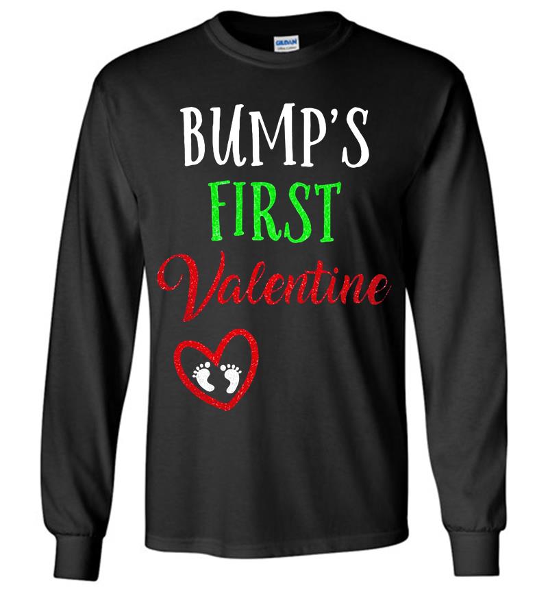 Bumps First Valentine Love Long Sleeve T-Shirt
