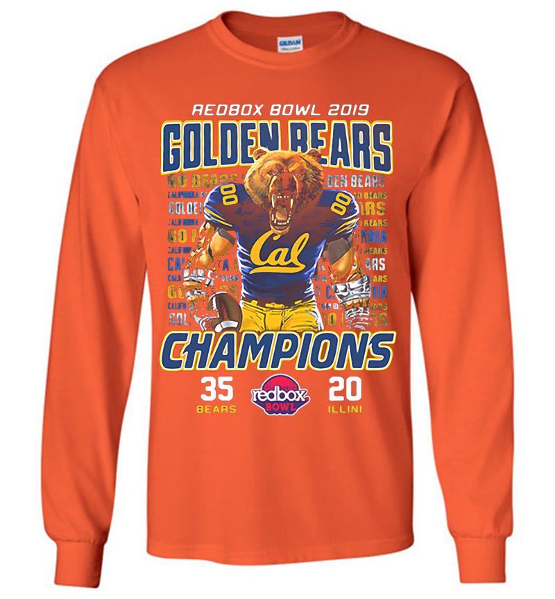 Inktee Store - California Golden Bears Champions Redbox Bowl 2019 Long Sleeve T-Shirt Image