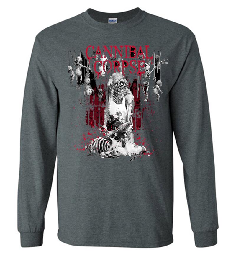 Inktee Store - Cannibal Corpse Butcher Official Merchandise Long Sleeve T-Shirt Image