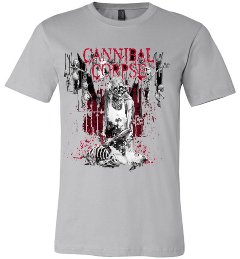 Inktee Store - Cannibal Corpse Butcher Official Merchandise Premium T-Shirt Image