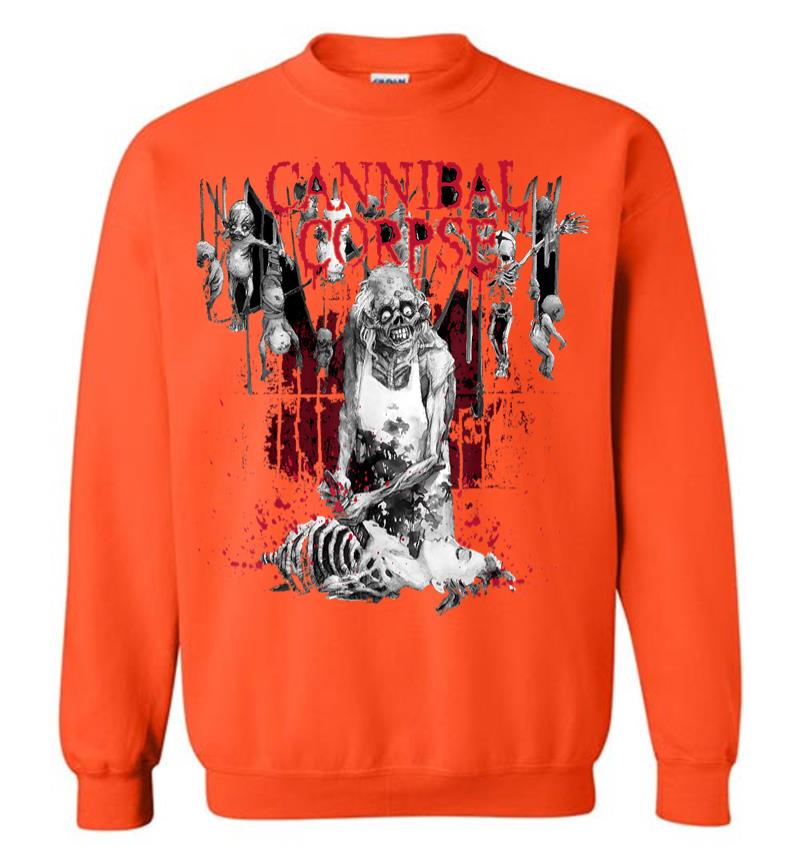 Inktee Store - Cannibal Corpse Butcher Official Merchandise Sweatshirt Image