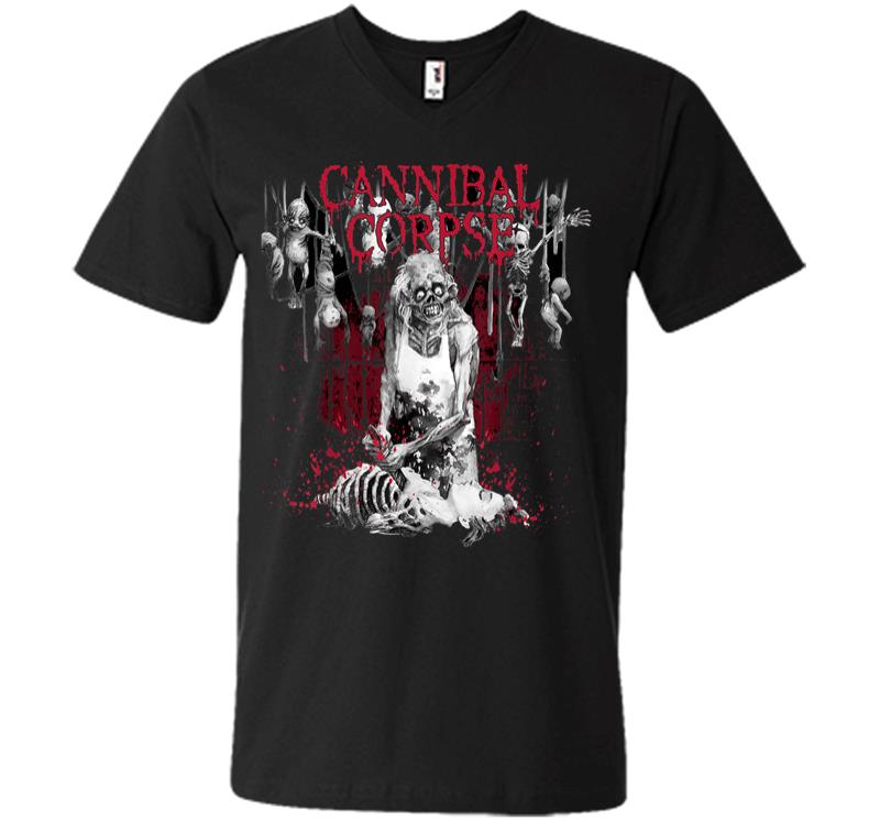 Cannibal Corpse Butcher Official Merchandise V-neck T-shirt