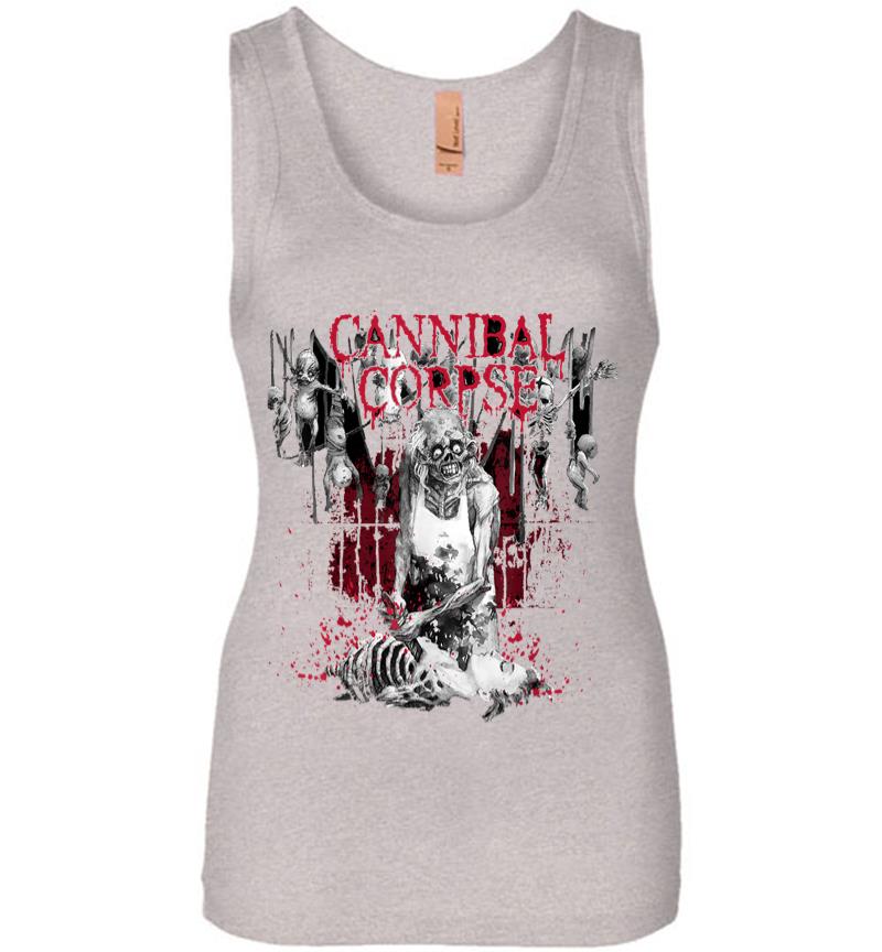 Inktee Store - Cannibal Corpse Butcher Official Merchandise Women Jersey Tank Top Image