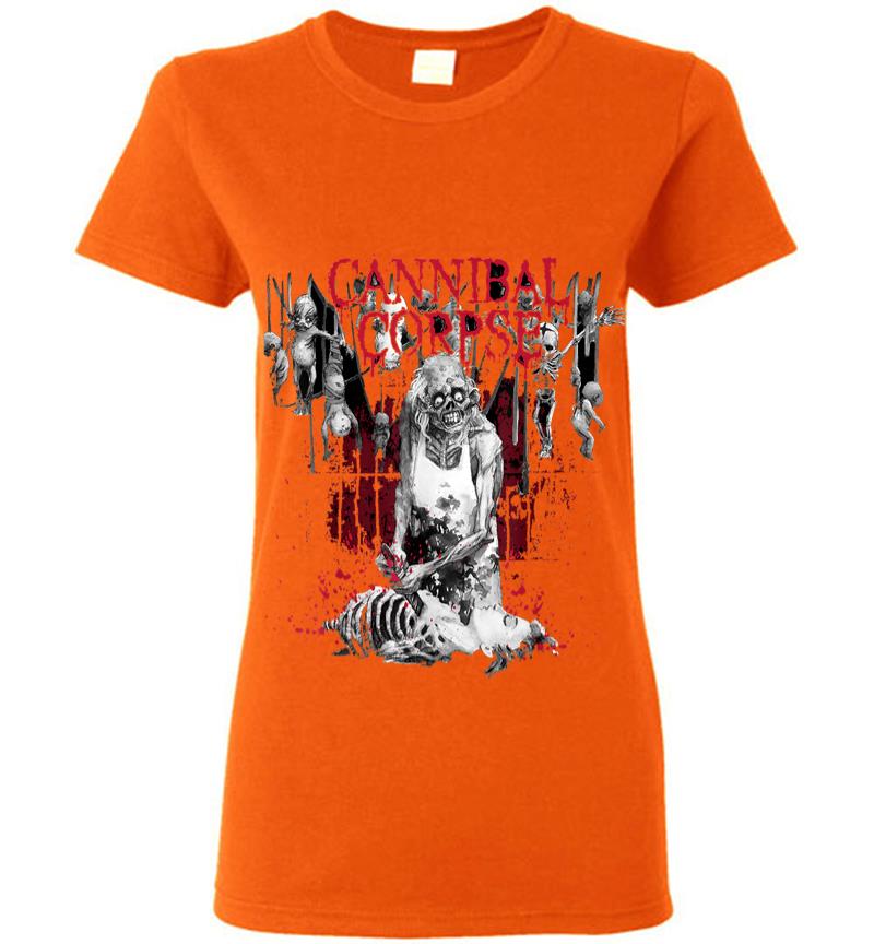 Inktee Store - Cannibal Corpse Butcher Official Merchandise Women T-Shirt Image