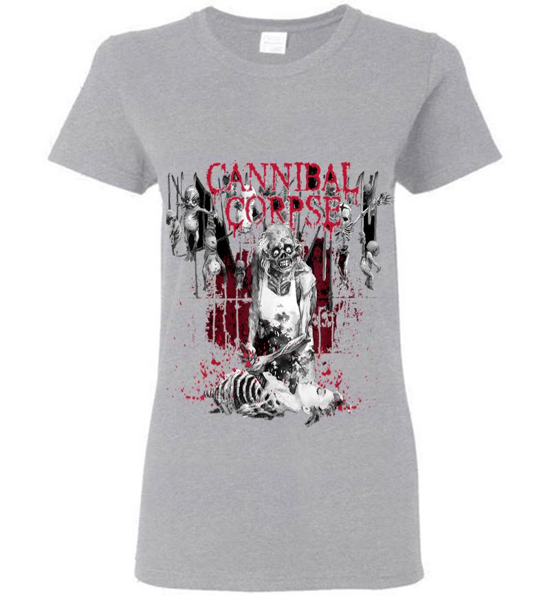 Inktee Store - Cannibal Corpse Butcher Official Merchandise Women T-Shirt Image