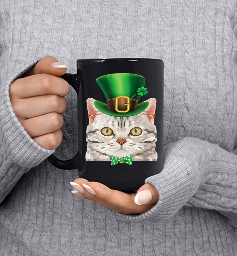 Cat Leprechaun St Patricks Day Kitty Kitten S Mug