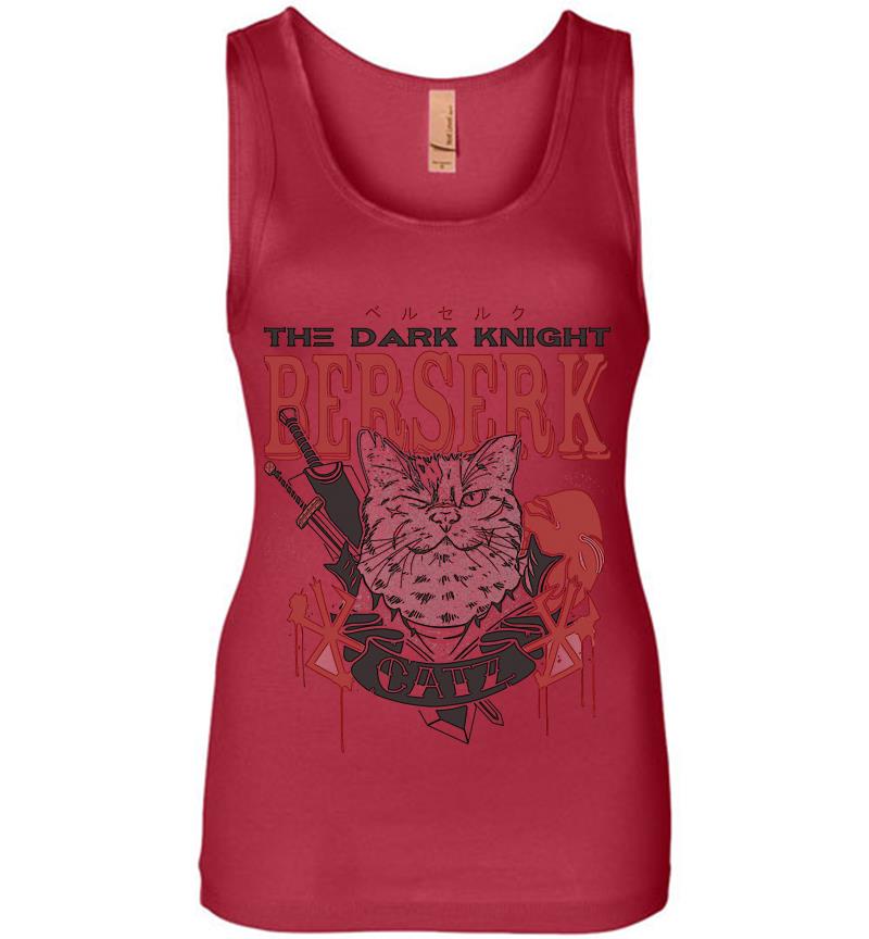 Inktee Store - Cat Z The Dark Knight Berserk Womens Jersey Tank Top Image