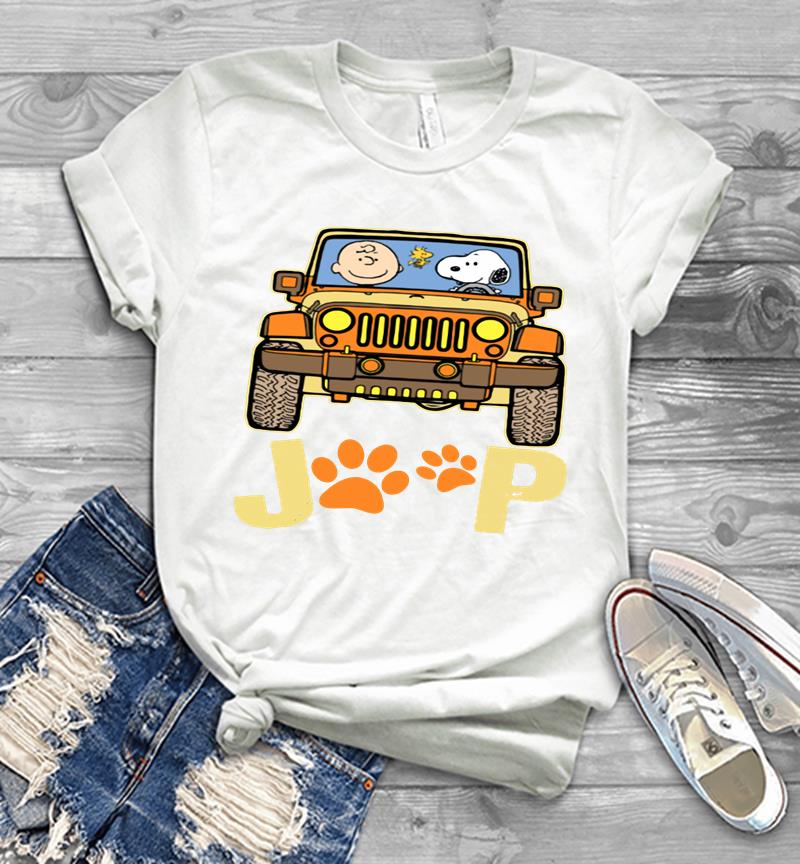 Chief Wahoo and Snoopy Jeep T shirt Adult Unisex Size S-3XL for men and  women