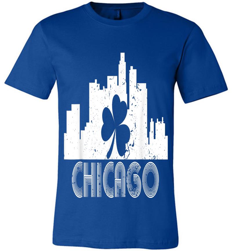 Inktee Store - Chicago Illinois St Patrick'S Day For Festival Premium T-Shirt Image
