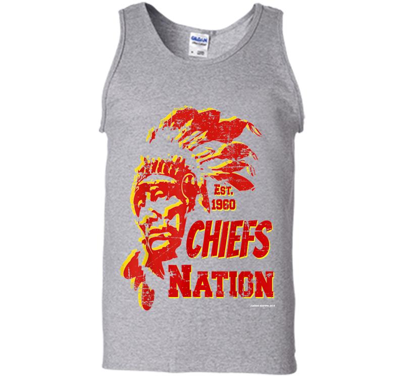 Inktee Store - Chiefs Nation - Est. 1960 Mens Tank Top Image