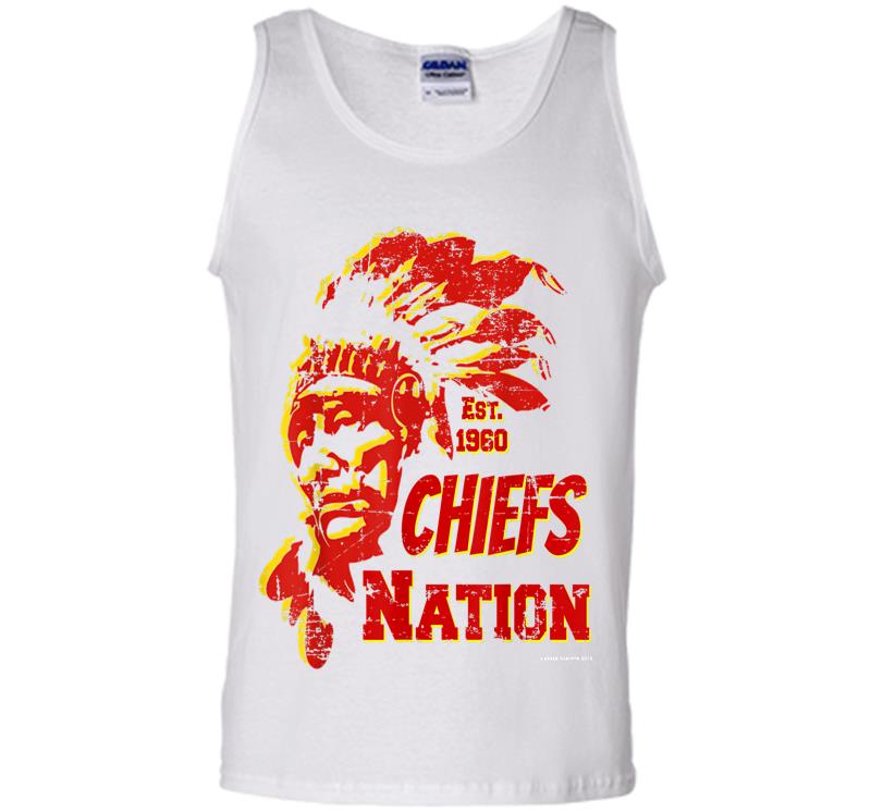 Inktee Store - Chiefs Nation - Est. 1960 Mens Tank Top Image