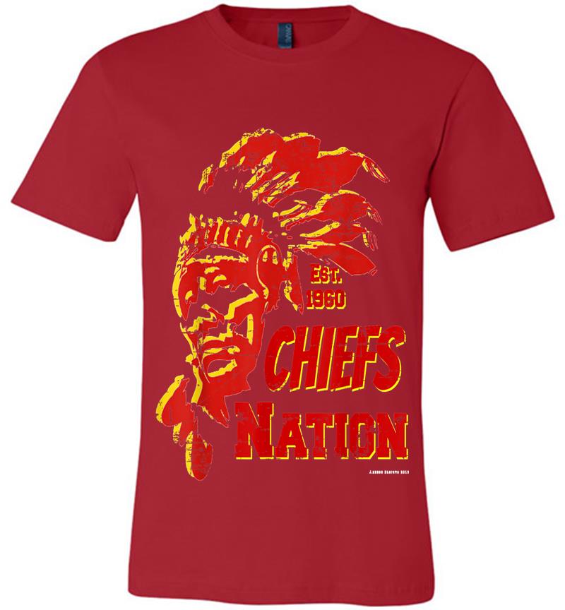 Inktee Store - Chiefs Nation - Est. 1960 Premium T-Shirt Image