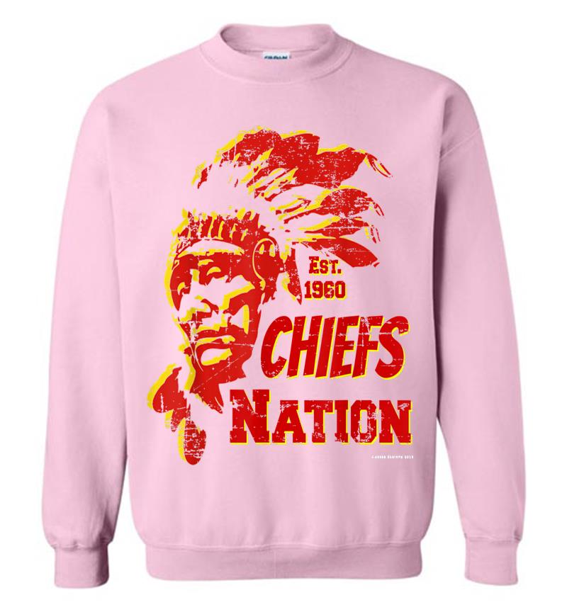 Inktee Store - Chiefs Nation - Est. 1960 Sweatshirt Image