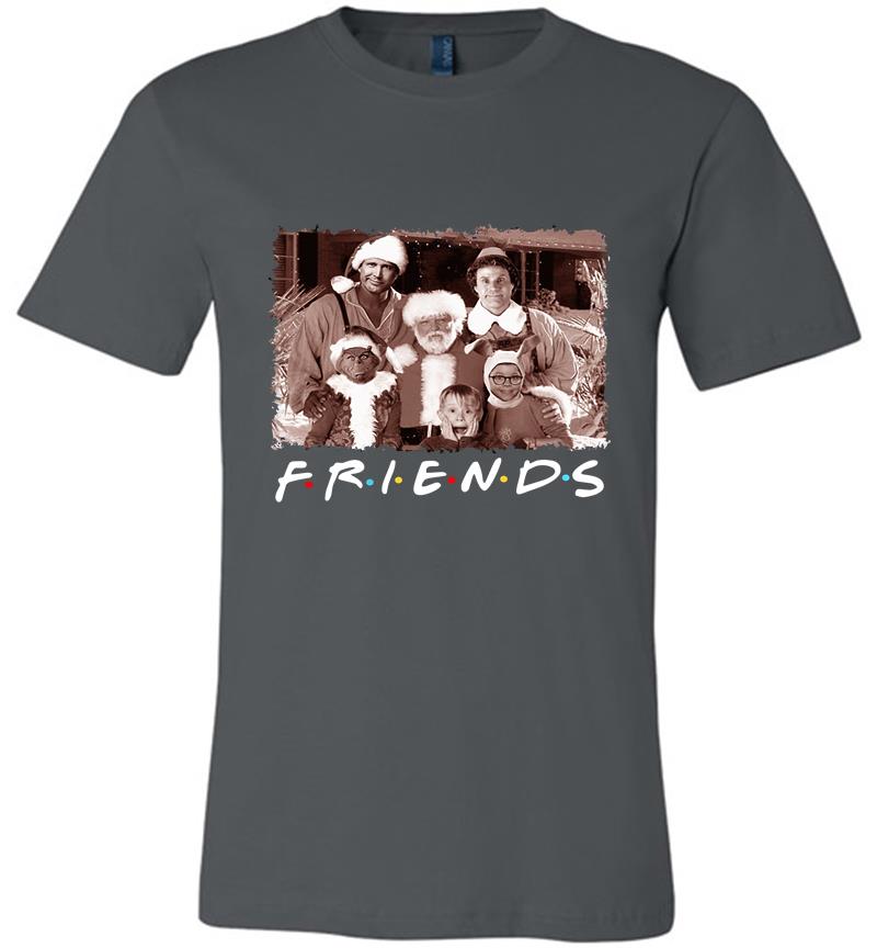 Christmas Movies Friends Tv Show Premium T-Shirt