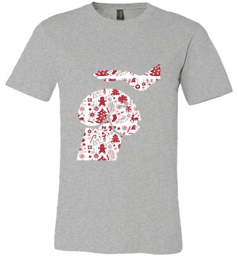 Inktee Store - Christmas Penis Dog Premium T-Shirt Image
