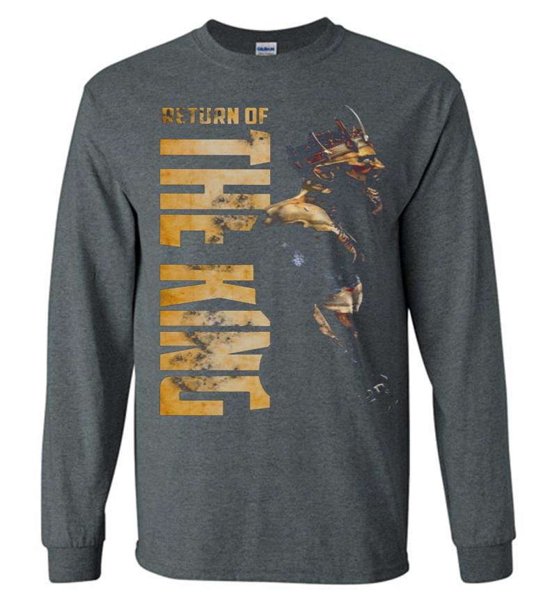 Inktee Store - Conor Mcgregor Return Of The King Long Sleeve T-Shirt Image
