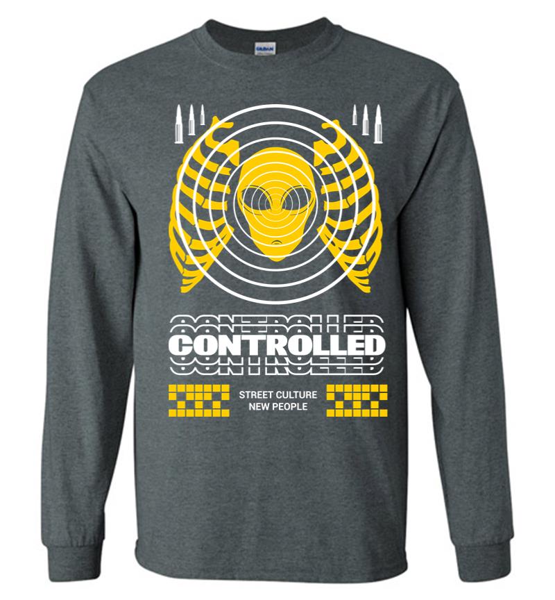 Inktee Store - Controlled Long Sleeve T-Shirt Image