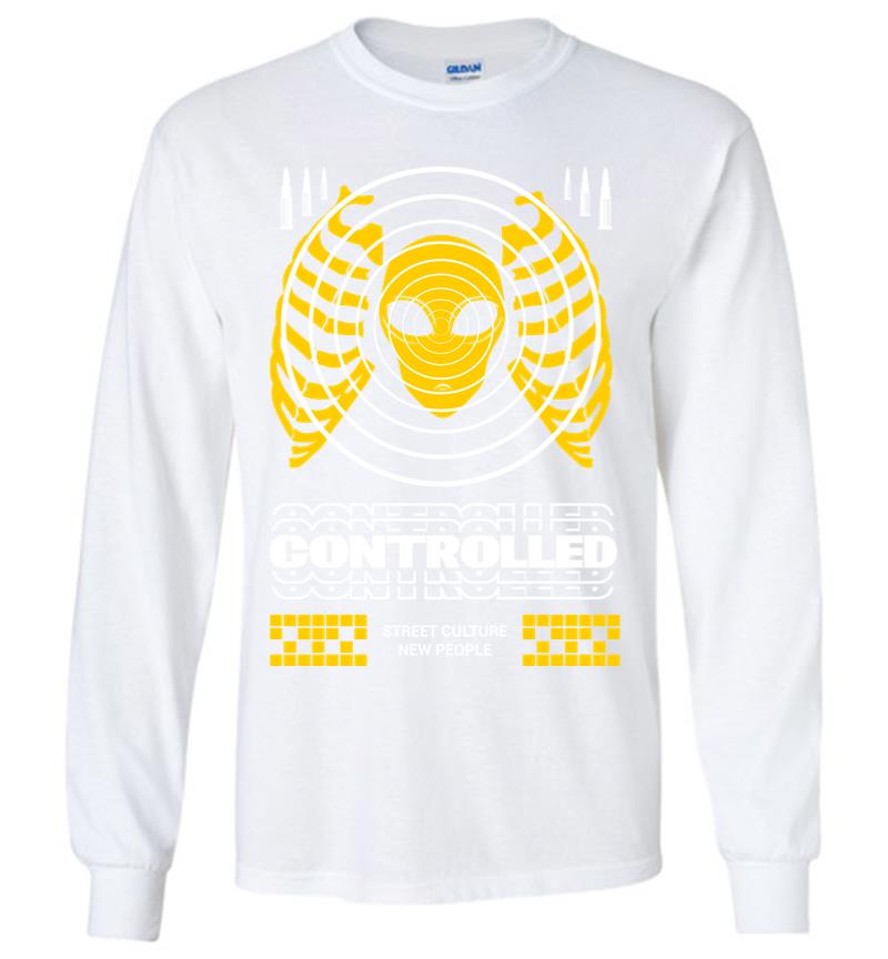 Inktee Store - Controlled Long Sleeve T-Shirt Image