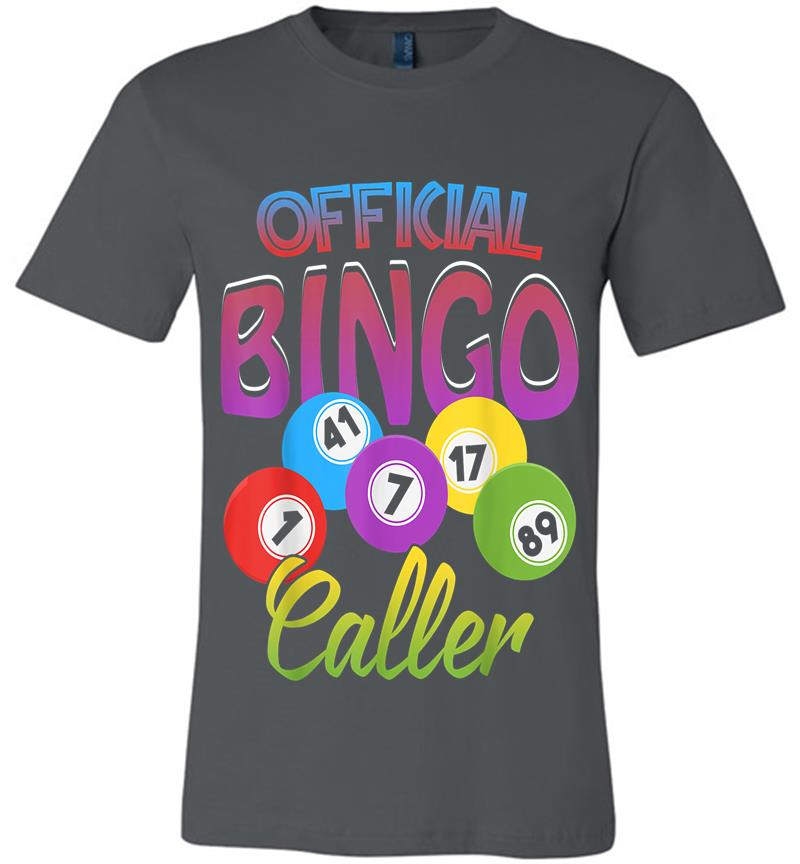 Cute Official Bingo Caller Bingo Player Premium T-Shirt