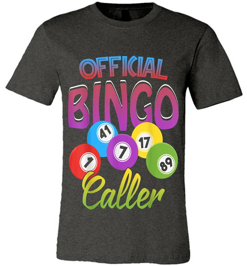Inktee Store - Cute Official Bingo Caller Bingo Player Premium T-Shirt Image