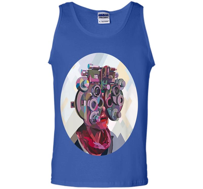Inktee Store - Cyberpunk Augted Reality Mens Tank Top Image