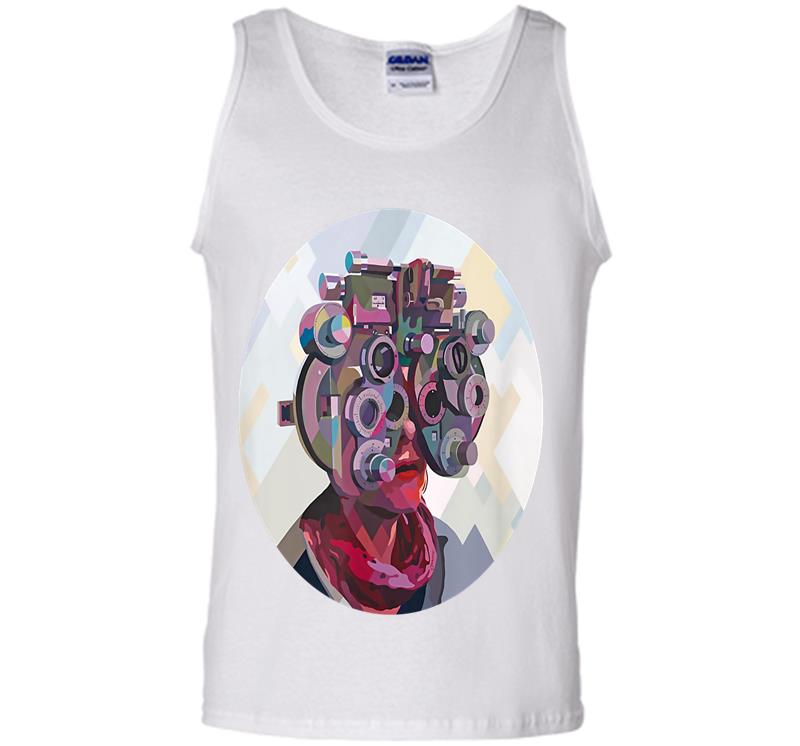 Inktee Store - Cyberpunk Augted Reality Mens Tank Top Image