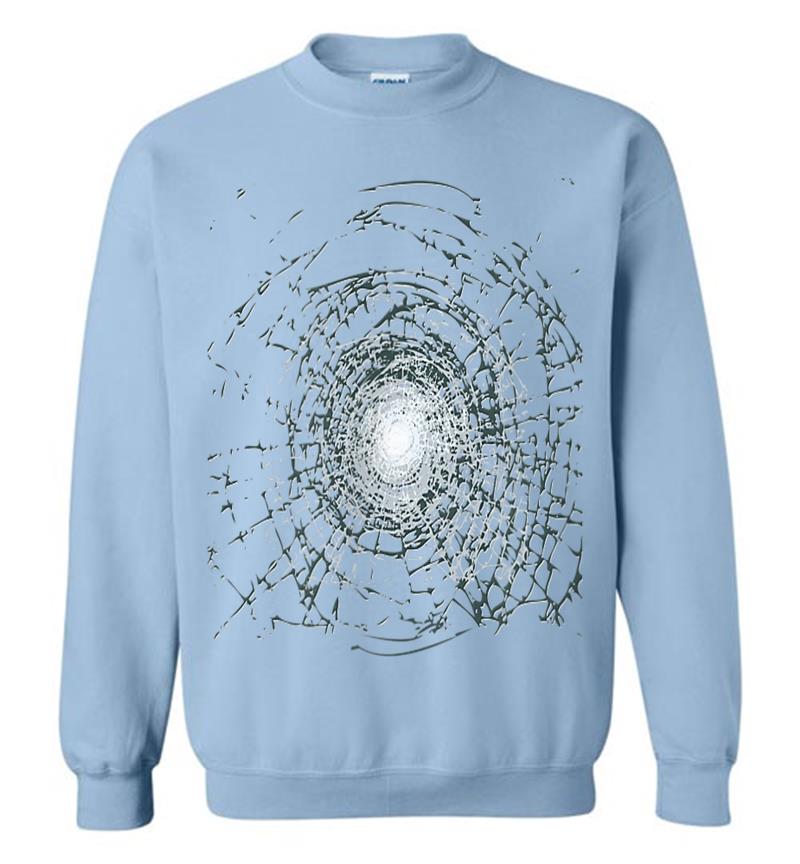 Inktee Store - Cybertrucks Bulletproof Broken Glass Sweatshirt Image