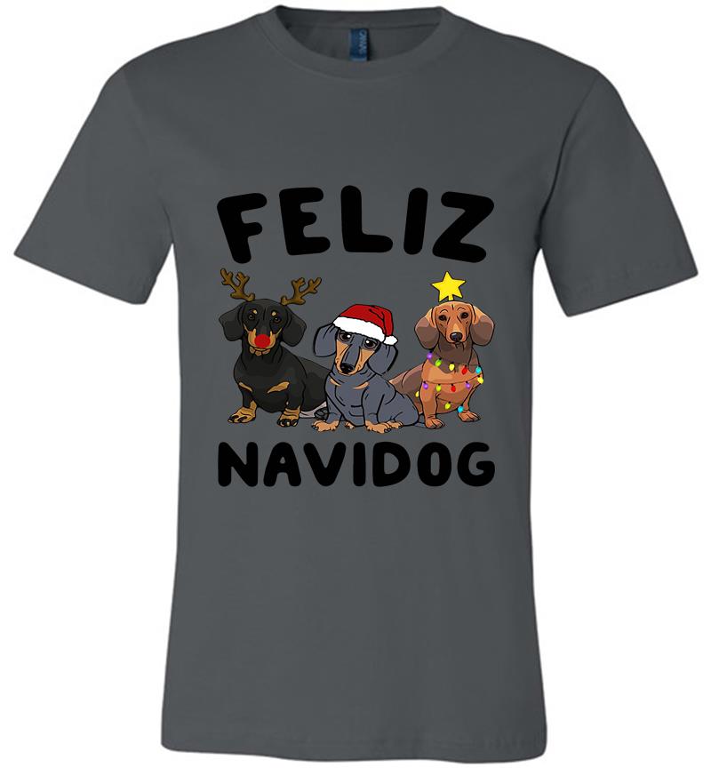 Dachshund Felz Navidog Christmas Premium T-Shirt