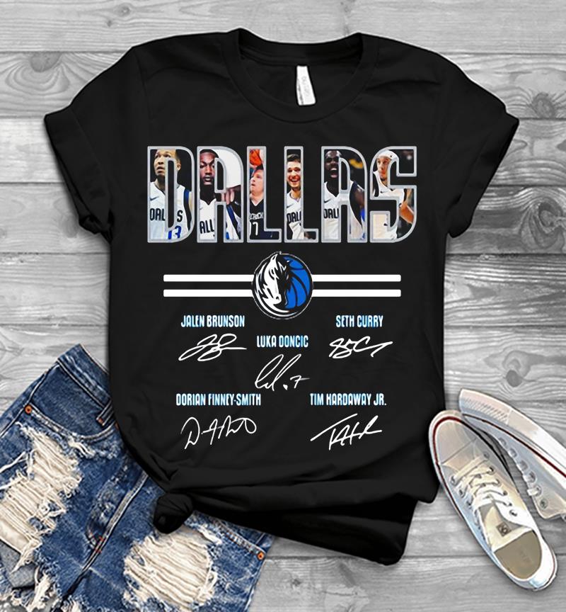 Dallas Mavericks Jalen Brunson Signature Mens T-Shirt