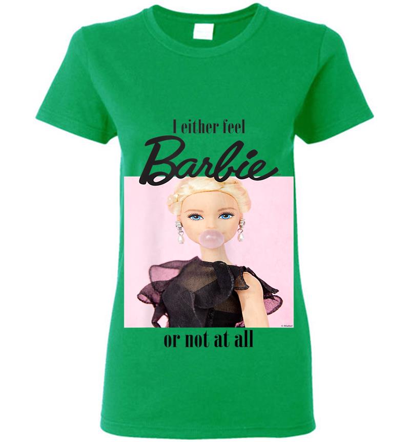 Inktee Store - Damen Barbie Feel Like Barbie Viele Grenfarben Womens T-Shirt Image