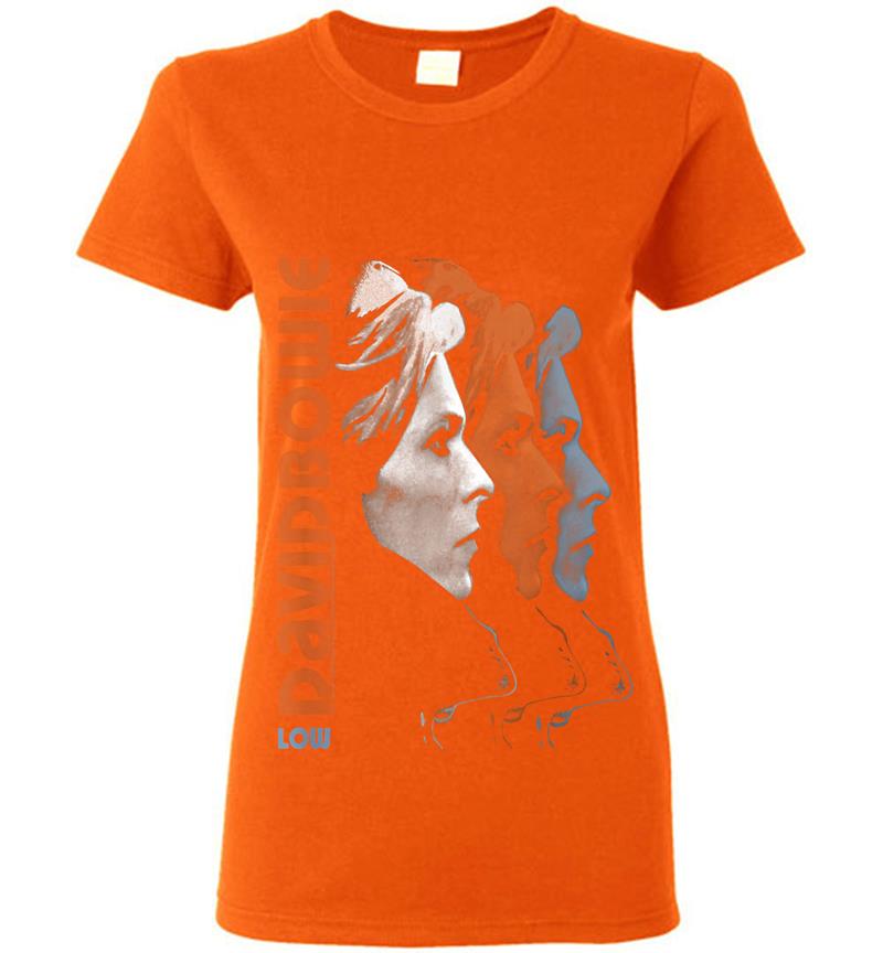 Inktee Store - David Bowie Low Womens T-Shirt Image