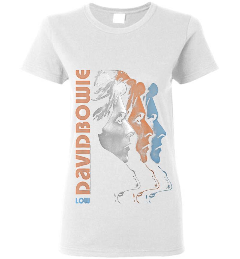 Inktee Store - David Bowie Low Womens T-Shirt Image