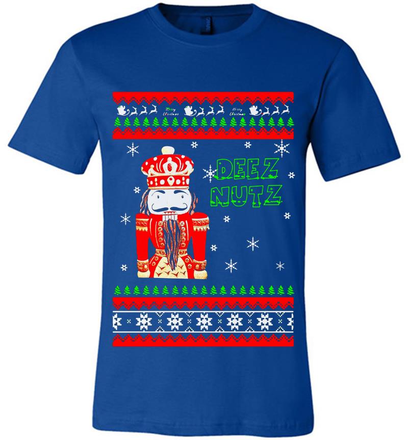 Inktee Store - Deez Nuts Brady C. Olson Christmas Premium T-Shirt Image