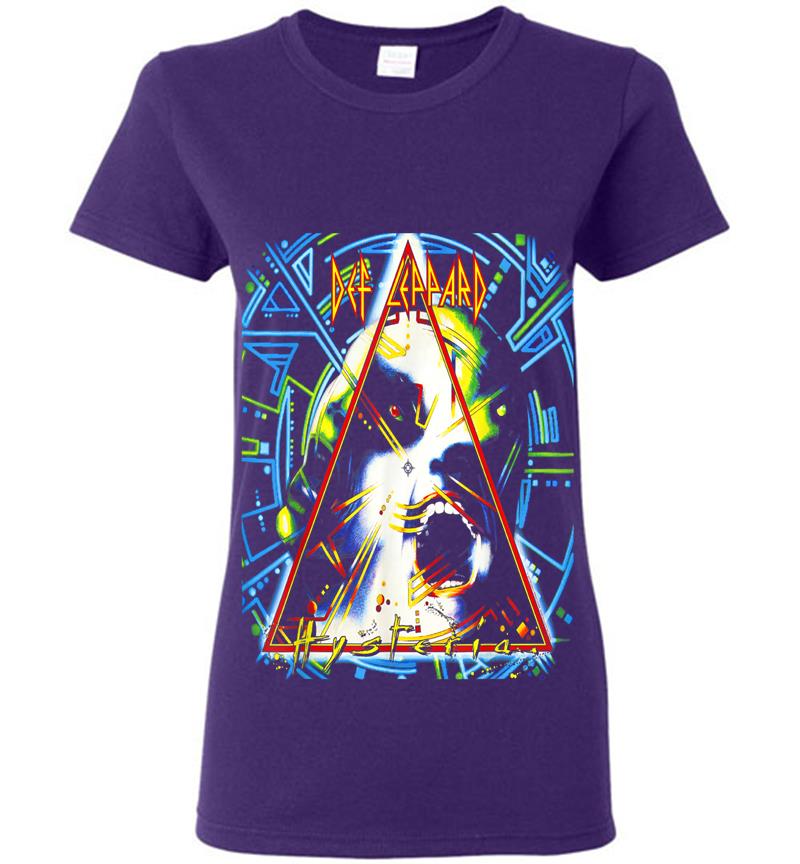 Inktee Store - Def Leppard Hysteria Womens T-Shirt Image