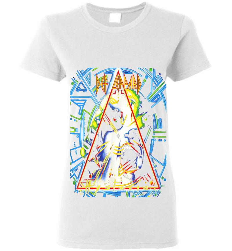 Inktee Store - Def Leppard Hysteria Womens T-Shirt Image