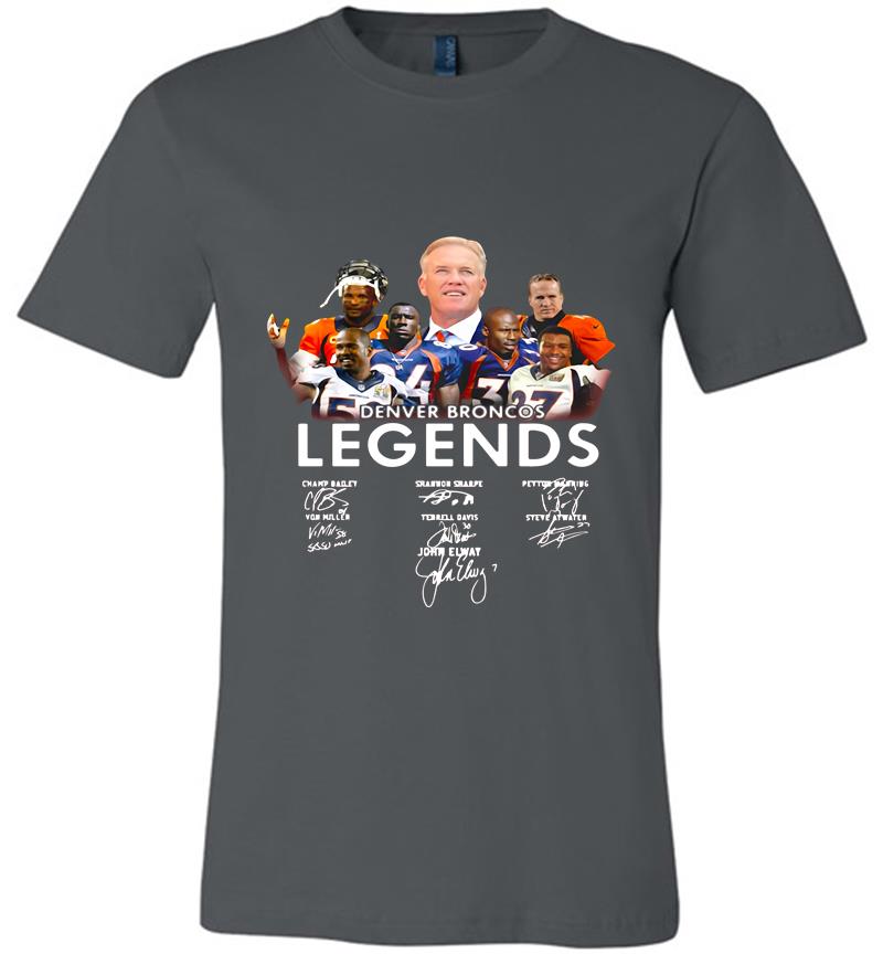 Denver Broncos Legends signature Premium T-shirt