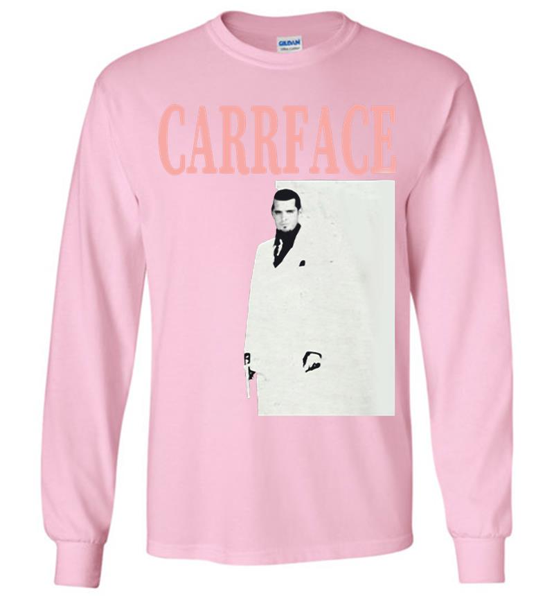 Inktee Store - Derek Carr Oakland Raiders Carrface Long Sleeve T-Shirt Image