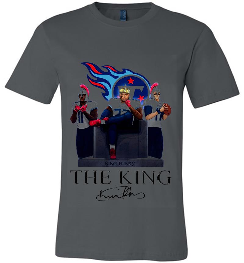 Tennessee Titans King Derrick Henry The King Signature Tee Shirt