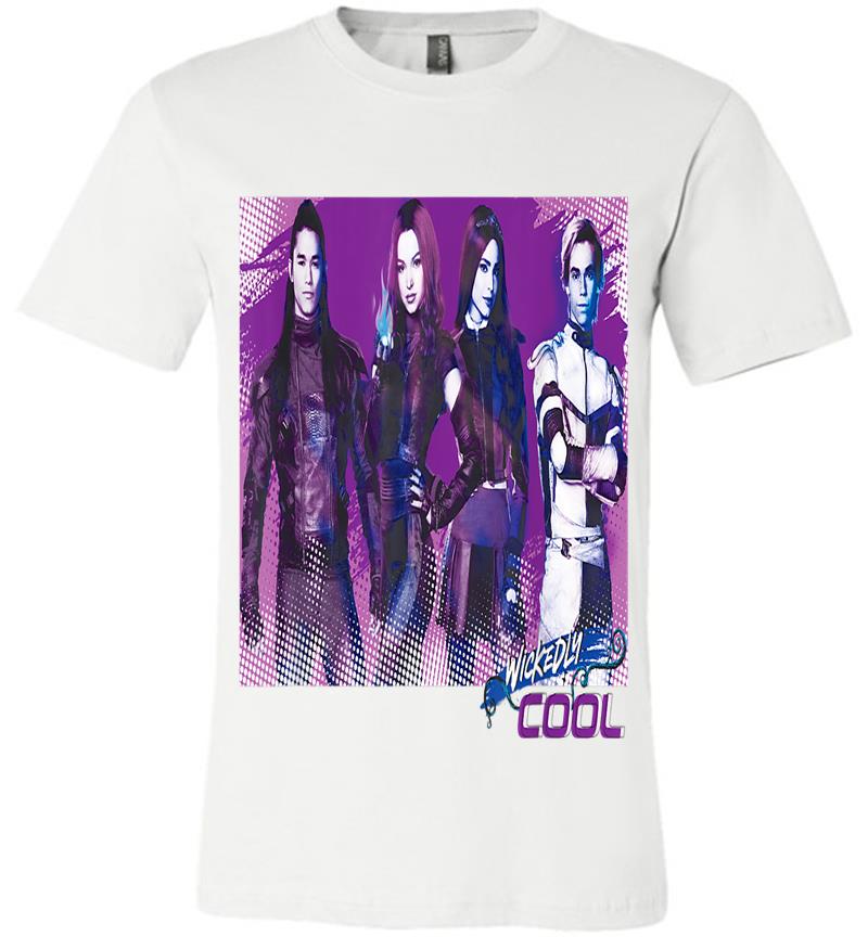 Inktee Store - Descendants 3 Carlos Mal Jay Evie Wickedly Cool Premium T-Shirt Image