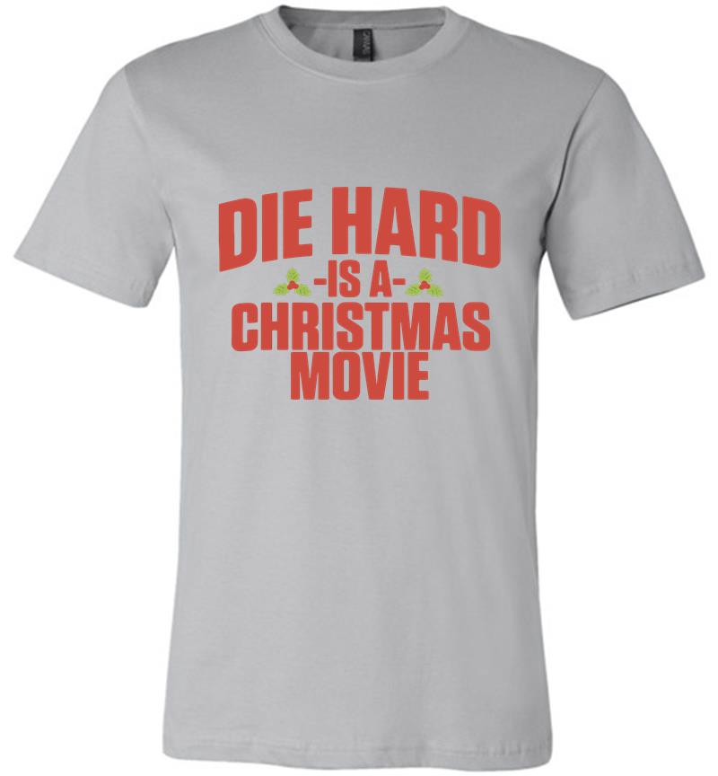 Inktee Store - Die Hard Is A Christmas Movie Premium T-Shirt Image