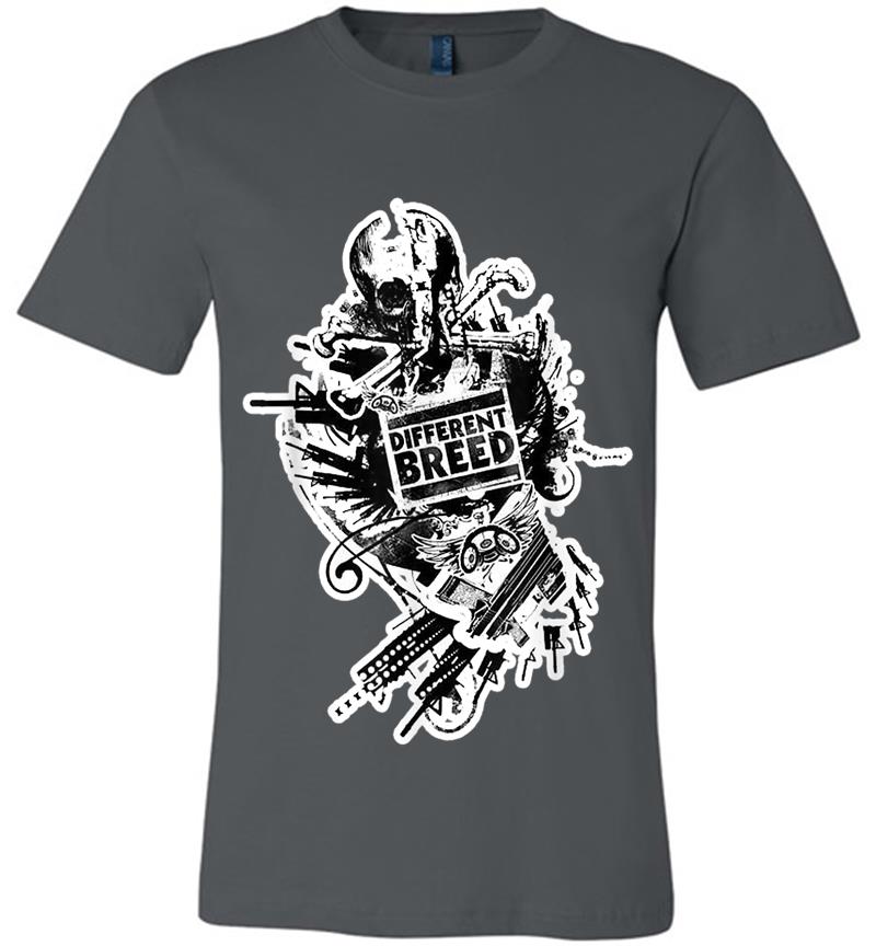 Different Breed Urban Collage Premium T-shirt