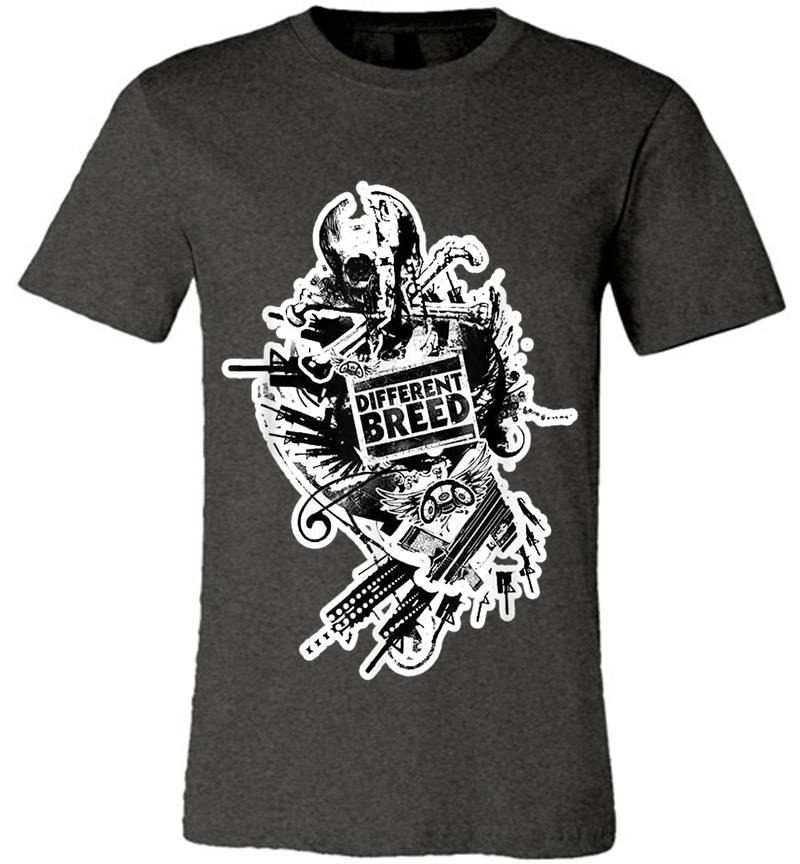 Inktee Store - Different Breed Urban Collage Premium T-Shirt Image